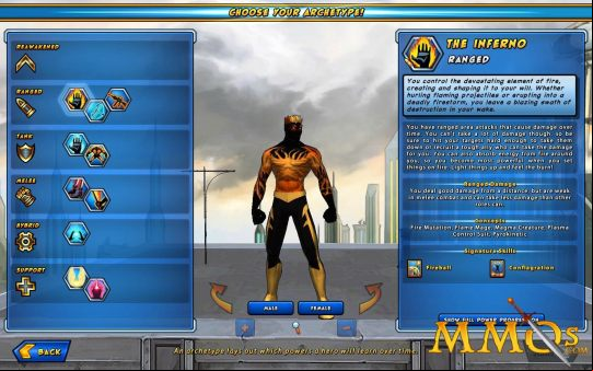 Champions-Online-Archetype-Creation