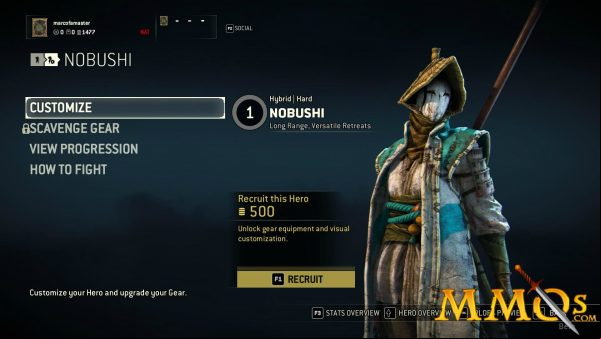 for-honor-customize-nobushi