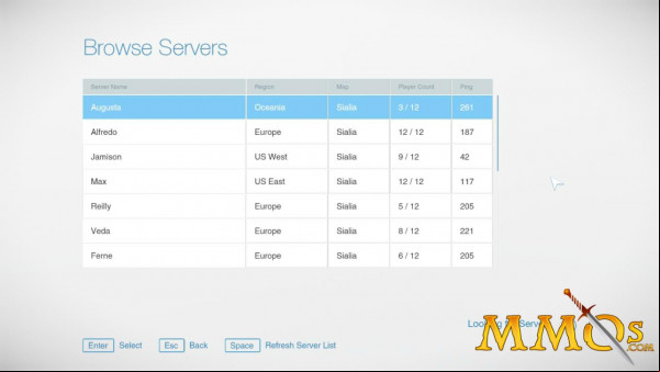 snow-browse-servers