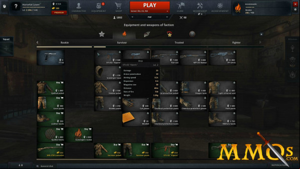 Survarium-factions