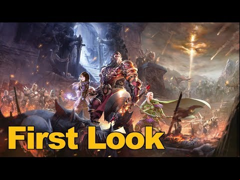 Crusaders of Light Gameplay First Look - mmos.horseracingexpert.net (Mobile MMORPG)