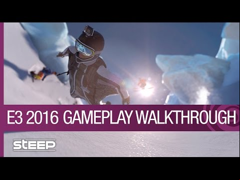 Steep Gameplay Walkthrough: World Premiere – E3 2016 [NA]