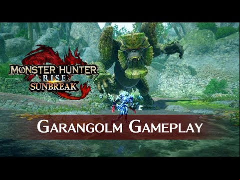 Monster Hunter Rise: Sunbreak - Garangolm Gameplay