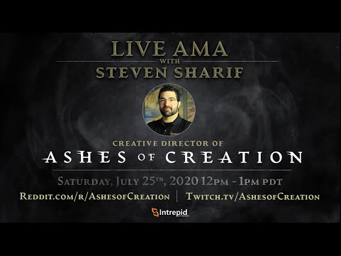 Live AMA with Steven Sharif, Creative Director - Saturday, July 25, 2020 from 12PM-1PM PD