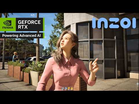 NVIDIA ACE | inZOI - Create Simulated Cities with Co-Playable Characters