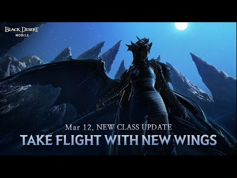 Take Flight With New Wings on Mar 12 | Black Desert Mobile