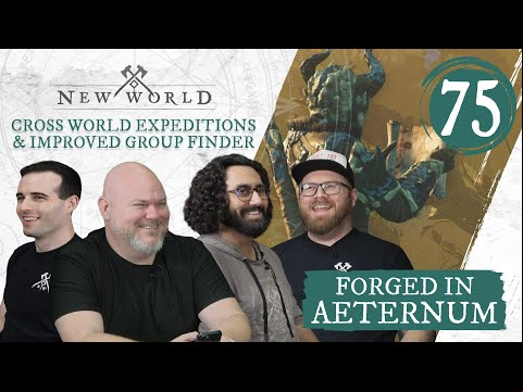 New World: Forged in Aeternum - Cross World Expeditions &amp; Improved Group Finder