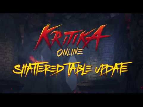 Kritika Online Shattered Table Update