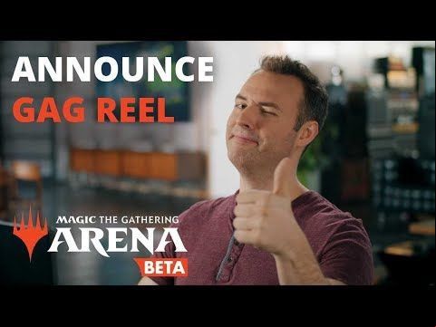 Announce Gag Reel - Magic: The Gathering Arena Open Beta