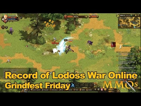 Record of Lodoss War Online Gameplay Grindfest Friday - mmos.horseracingexpert.net