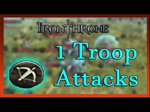 Why Its Best To 1 Troop Attack | Iron Throne