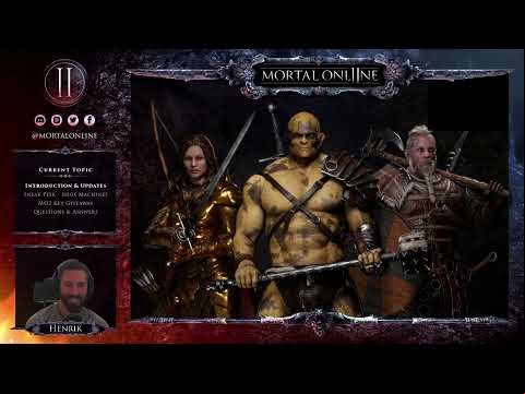 Mortal Online 2 Developer Stream | Into the Vault #116 - Siege Machine &amp; TC Sneak Peak