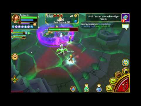Official Preview: The Bosses of Necropolis | Arcane Legends Halloween 2014